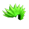 Neon Green Party Mohawk