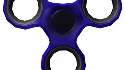 Blue Fidget Spinner