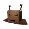 Angry Cardboard Robot
