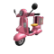 Image of Donut Delivery Moped