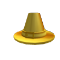 Golden Pilgrim Hat