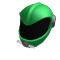 Green Martian Space Helmet