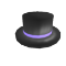 Image of Purple Banded Top Hat