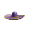 Purple Fiesta Sombrero