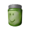 Putrid Green Head in A Jar