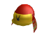 Red Samurai Helmet