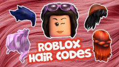 A complete Roblox hair codes list March 2024