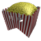 The Masked Popcorn Enthusiast