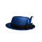 The Most Fabulous Blue Pork Pie Hat