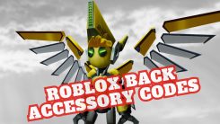 Roblox back accessory codes March 2024
