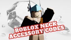 Roblox neck accessory IDs March 2024