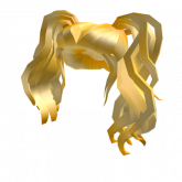 Image of Blonde Side Ponytails