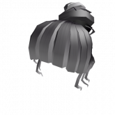 Image of Black Silver Bun
