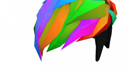 Rainbow Melancholy Hair