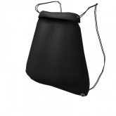 Image of Black Drawstring Bag