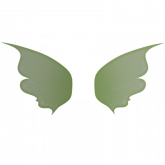 Image of Ethereal Fairy Wings Green