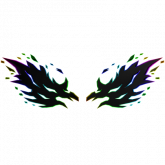 Image of Rainbow Flame Wings