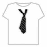 Image of [1111] ✰ GYARUO Gyaru Black Striped Tie