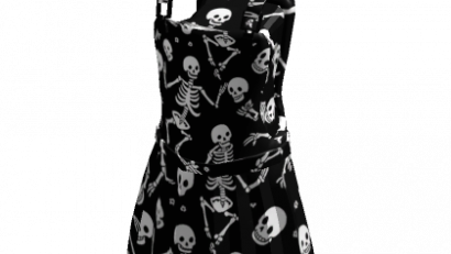 💀 Skeleton Overall Dress 💀