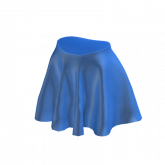 Image of 🔵 Blueberry Maiden Skirt Blue