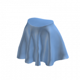 Image of 🔵 Blueberry Maiden Skirt Light Blue