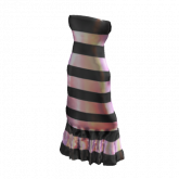 Image of Fabulous Reflective Dress in Black and Pink