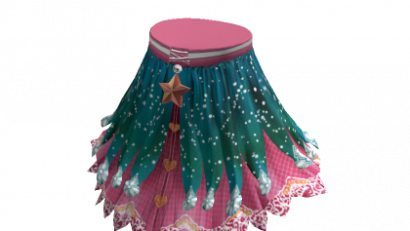Frilly Layered Skirt Festive