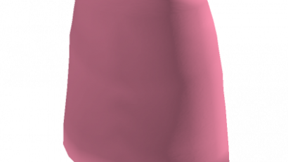 Pink Leather Pencil Skirt