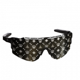 Image of black designer tactical sunglasses