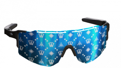 blue designer tactical sunglasses