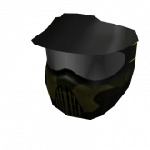 Image of Dark Camo Paintball Mask