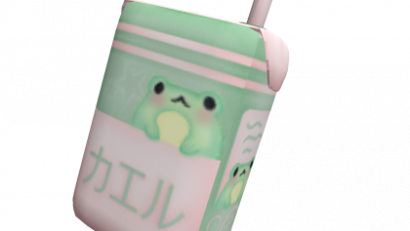 Kawaii Frog Drink
