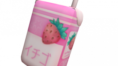 Kawaii Strawberry Drink