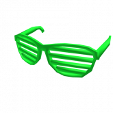 Image of Neon Green Shutter Shades