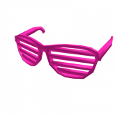Image of Neon Pink Shutter Shades