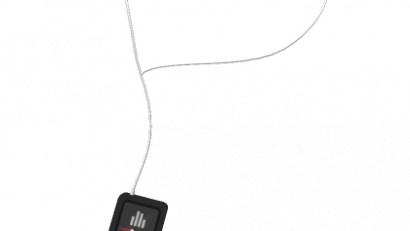Black MP3 Player w/ Earbuds