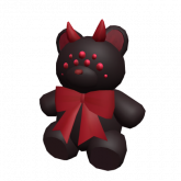 Image of Black & Red Spider Teddy Bear