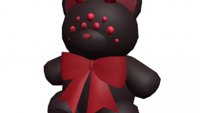 Black & Red Spider Teddy Bear
