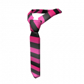 Image of Pink & Black Striped Tie (3.0)