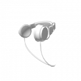 Image of white connected headphones (3.0)