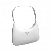 Image of White Nylon Shoulder Bag