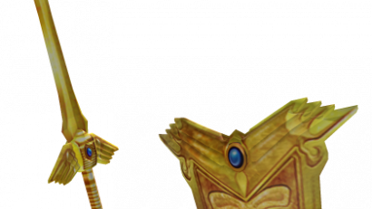 Epic Golden Sword and Shield