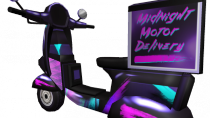 Midnight Motor Madness Scooter