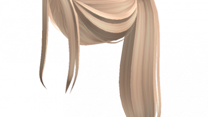 Aesthetic blonde ponytail