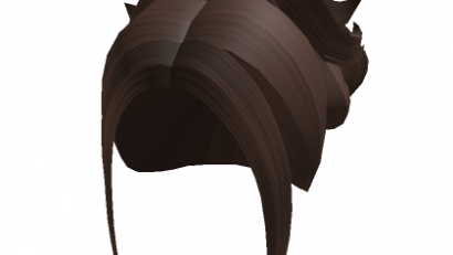 Aesthetic Y2k Messy Ponytail (Brown)