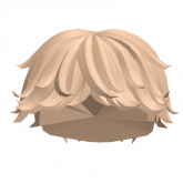 Image of Blonde Messy Front Swoop