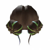 Image of Brown Pride Double Buns