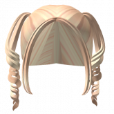 Image of Cutesi Preppy Swirly Pigtails (Blonde)
