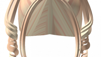 Cutesi Preppy Swirly Pigtails (Blonde)