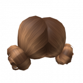 Image of Double Buns in Brown